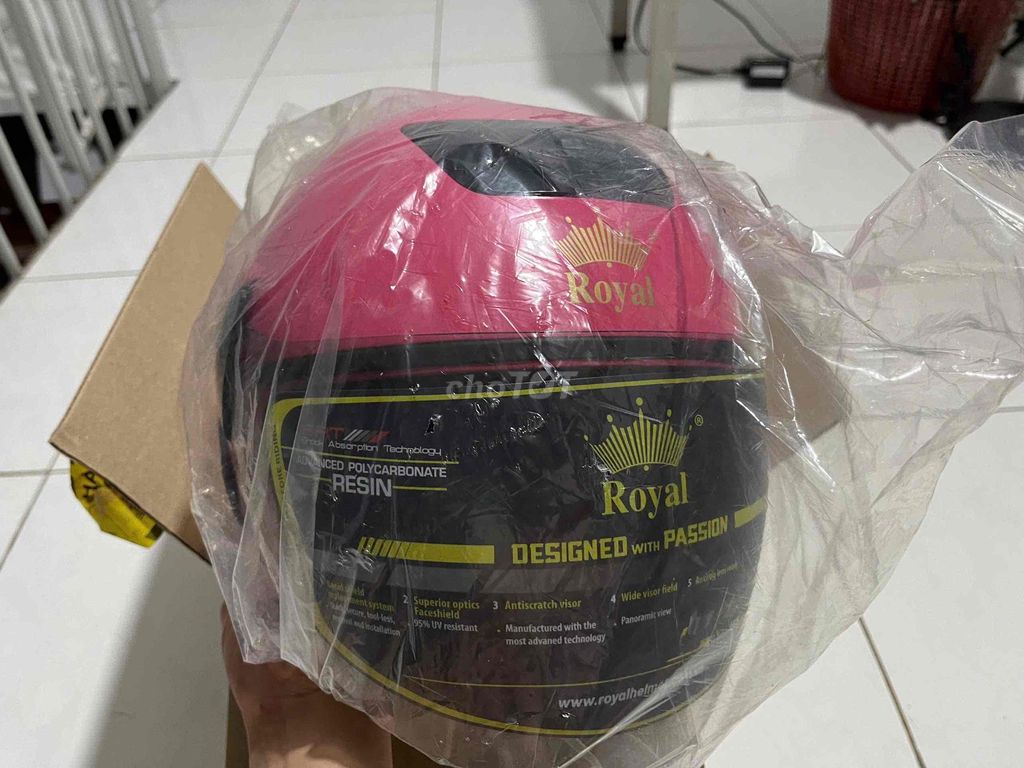 THANH LÝ NÓN BH Royal M01 màu Hồng mới 100%