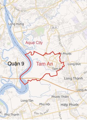 Bán 1060 đất Tam Ăn, Long Thành Đồng Nai