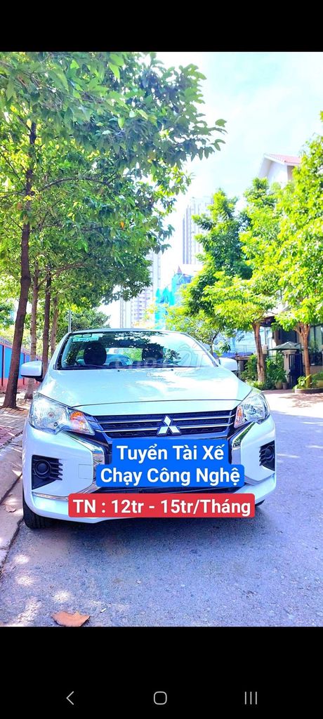 Tuyển 4 TX chạy Grab - Be ở Quận 8 ,Chia doanh thu