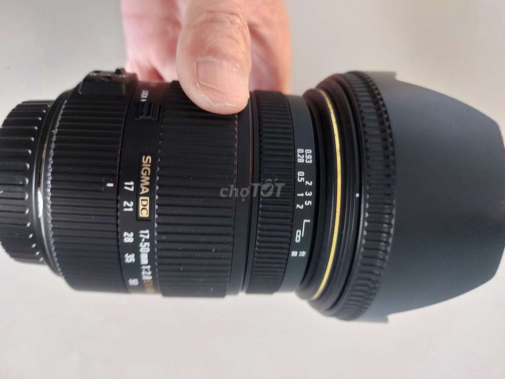 Ống kính Sigma 17-50 F2.8 OS HSM For Canon mới 98%. Mua bán Máy ảnh, Máy quay tại Quận Lê Chân Hải Phòng được đăng bởi Anh Thư hình 1