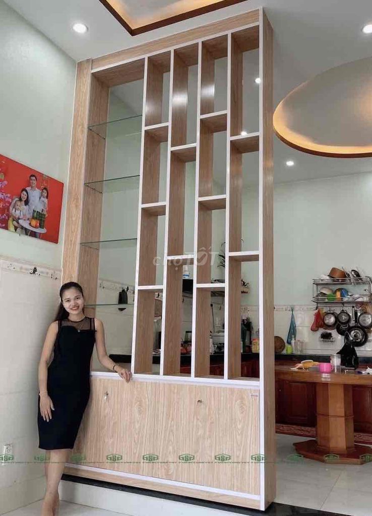 TỦ Vách ngăn CNC TST Gỗ - Nhựa tối ưu không gian. Mua bán Tủ, kệ gia đình tại Quận Thanh Khê Đà Nẵng được đăng bởi Xưởng sx nội thất nhựa ĐL và gỗ cn TST số 1 tại ĐN hình 1