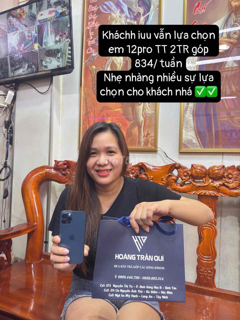 iPhone 12 Pro TT 1.5TR. Mua bán Điện thoại tại Quận Bình Tân Tp Hồ Chí Minh được đăng bởi Hoàng Trần Quí  hình 1