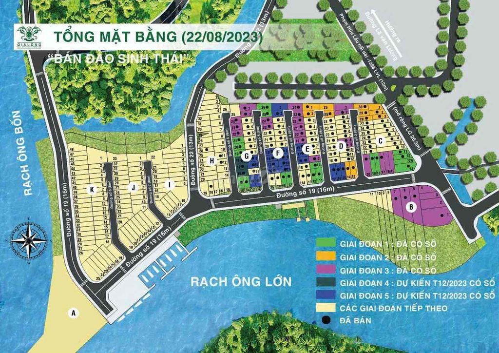 Giỏ hàng KDC Gia Long Riverside giá của chủ đầu tư tháng 10 ***