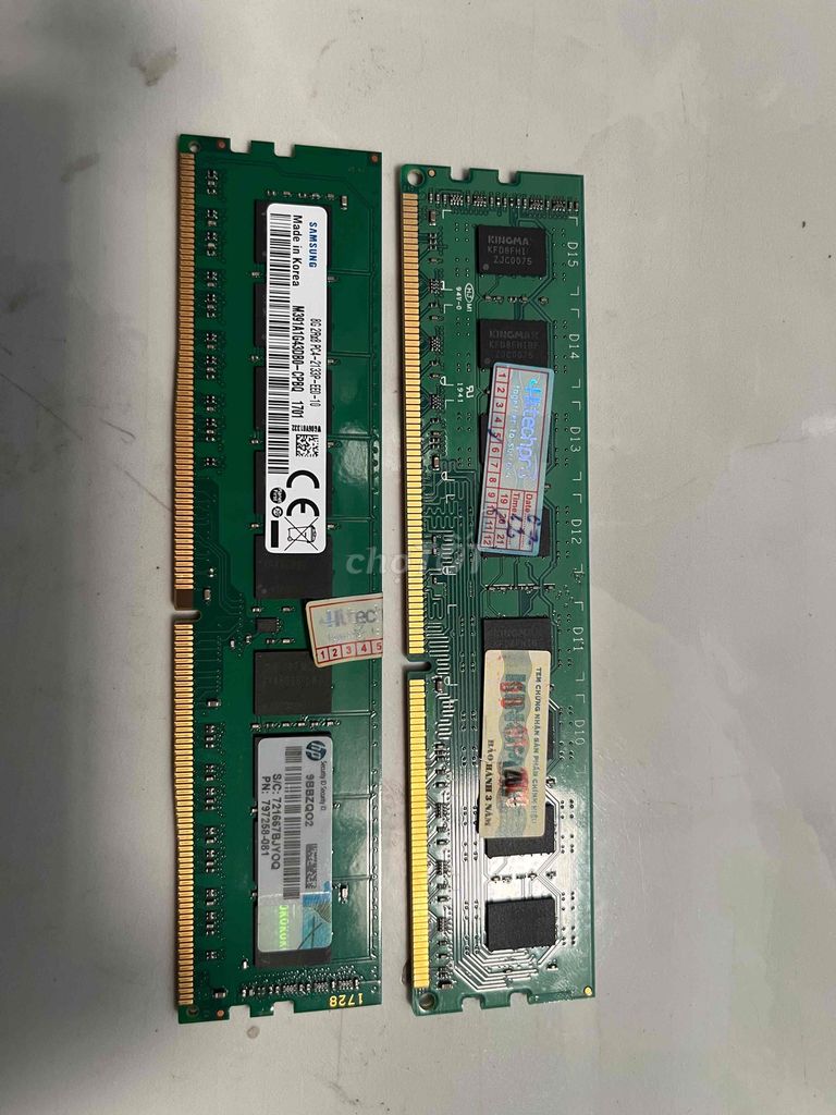 RAM Samsung DDR4 8GB Đã sử dụng. Mua bán Linh kiện (RAM, Card...) tại Huyện Đức Hòa Long An được đăng bởi Nguyễn Hoàng Nam hình 1