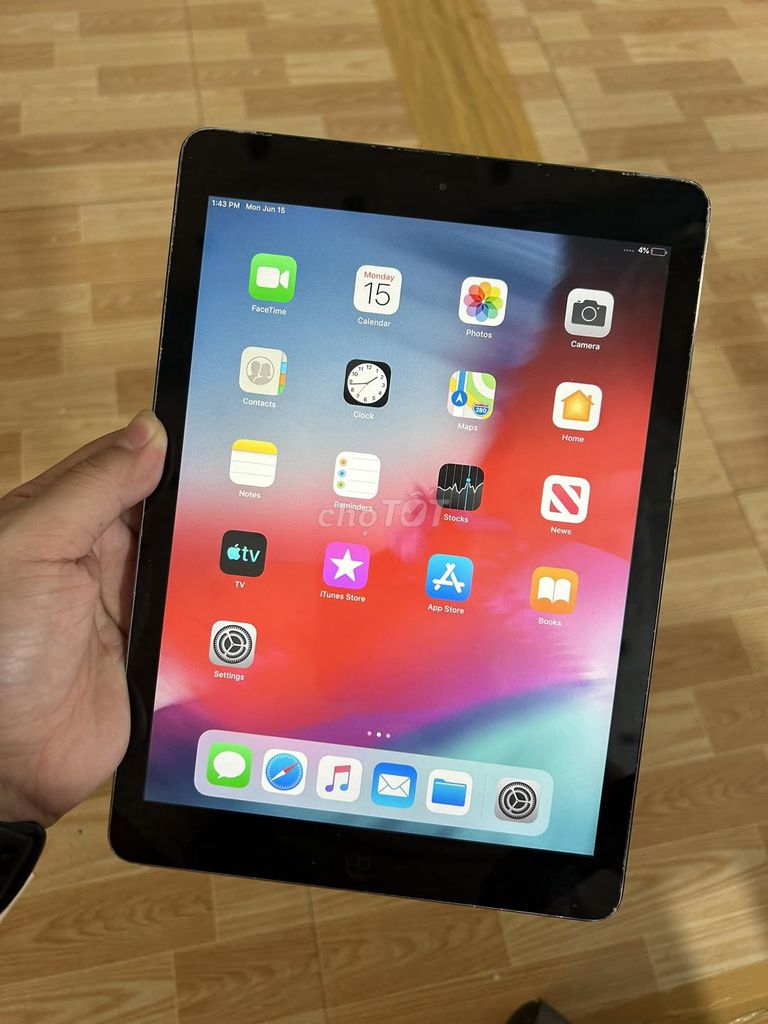 Apple iPad Air 16GB Wifi/4G. Mua bán Máy tính bảng tại Quận Ba Đình Hà Nội được đăng bởi Hội Đồ Điện Tử hình 1