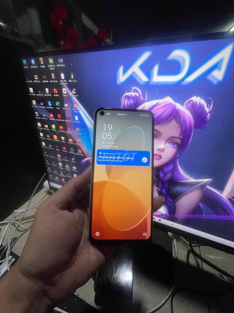 Oppo A52 128GB Trắng. Mua bán Điện thoại tại Huyện Châu Thành Kiên Giang được đăng bởi DD Computer TH hình 1