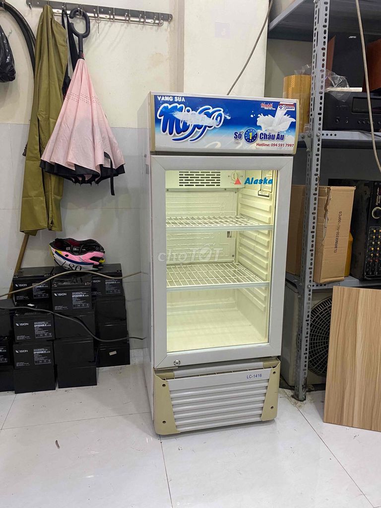 Tủ lạnh trưng bày Alaska LC-1416 Trắng dùng tốt. Mua bán Tủ lạnh tại Quận 11 Tp Hồ Chí Minh được đăng bởi MẠNH HẢI hình 1