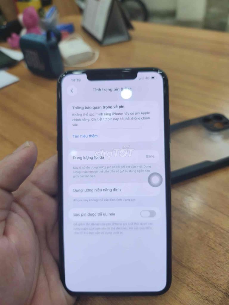 Apple iPhone 11 Pro Max 64GB Xám 98%. Mua bán Điện thoại tại Thành phố Thủ Đức Tp Hồ Chí Minh được đăng bởi Ngọc Lân hình 1