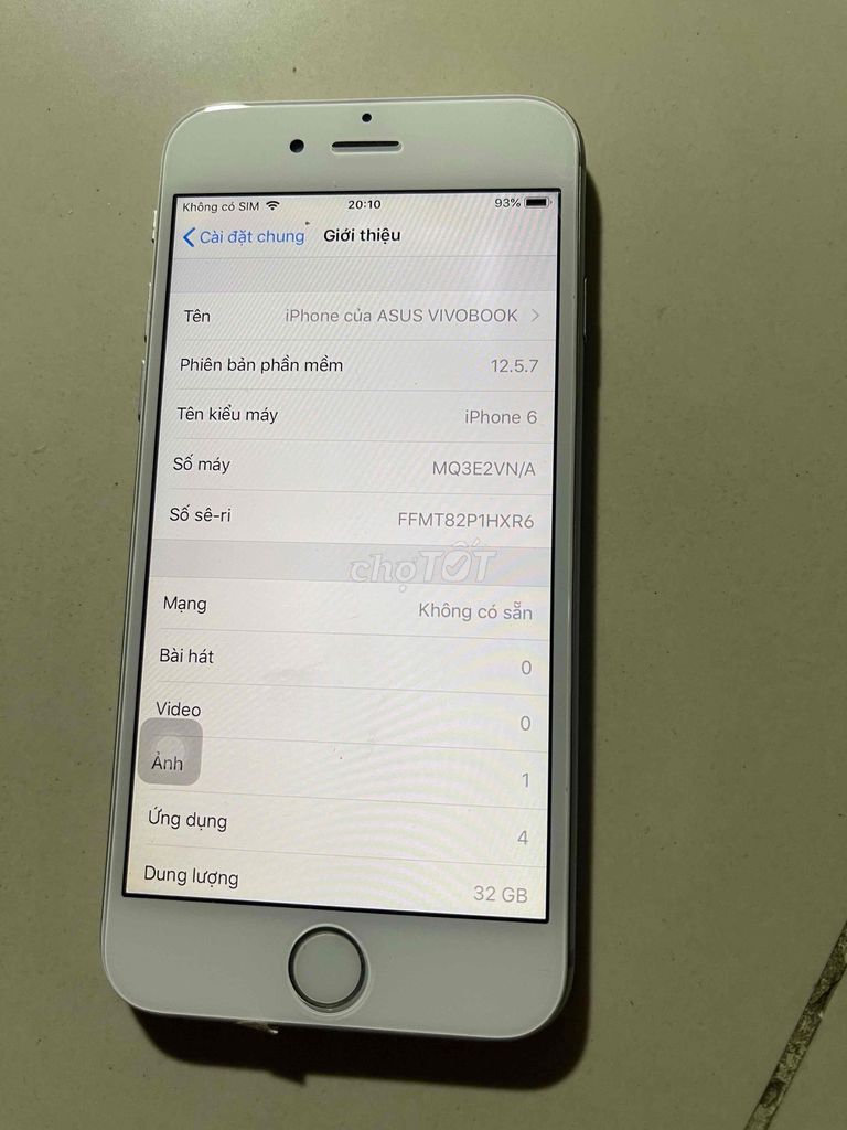 iPhone 6 32GB Xám. Mua bán Điện thoại tại Quận 8 Tp Hồ Chí Minh được đăng bởi Lâm Khang hình 1