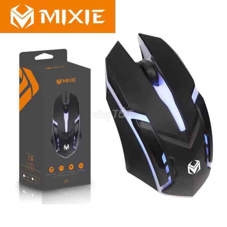 Thanh lý Chuột máy tính MIXIE X3 USB Đen .New 100. Mua bán Phụ kiện (Màn hình, Chuột...) tại Quận Liên Chiểu Đà Nẵng được đăng bởi Thanh Lý  hình 1