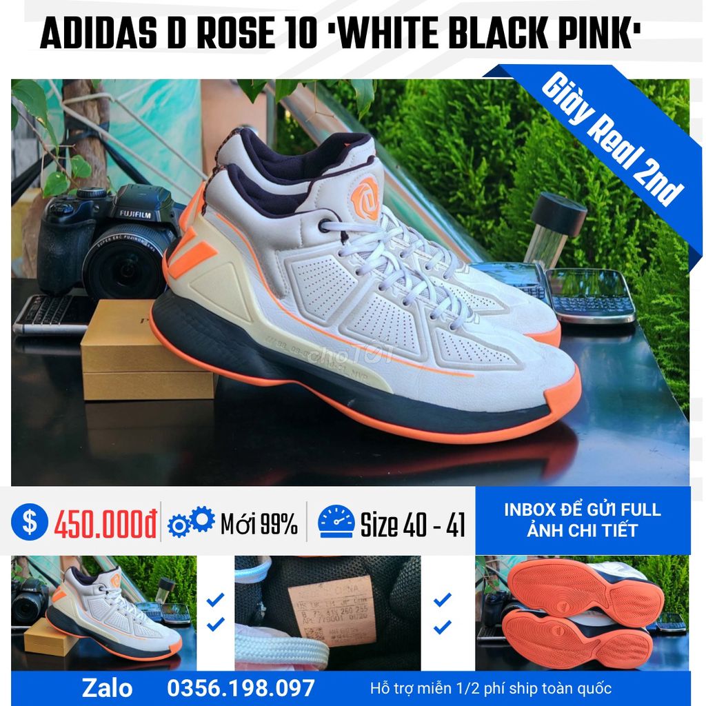 [CHÍNH HÃNG] [Mới 99%] Giày Adidas D Rose 10. Mua bán Giày dép tại Quận Hoàn Kiếm Hà Nội được đăng bởi chú CÔNG AN bán giày CHÍNH HÃNG hình 1