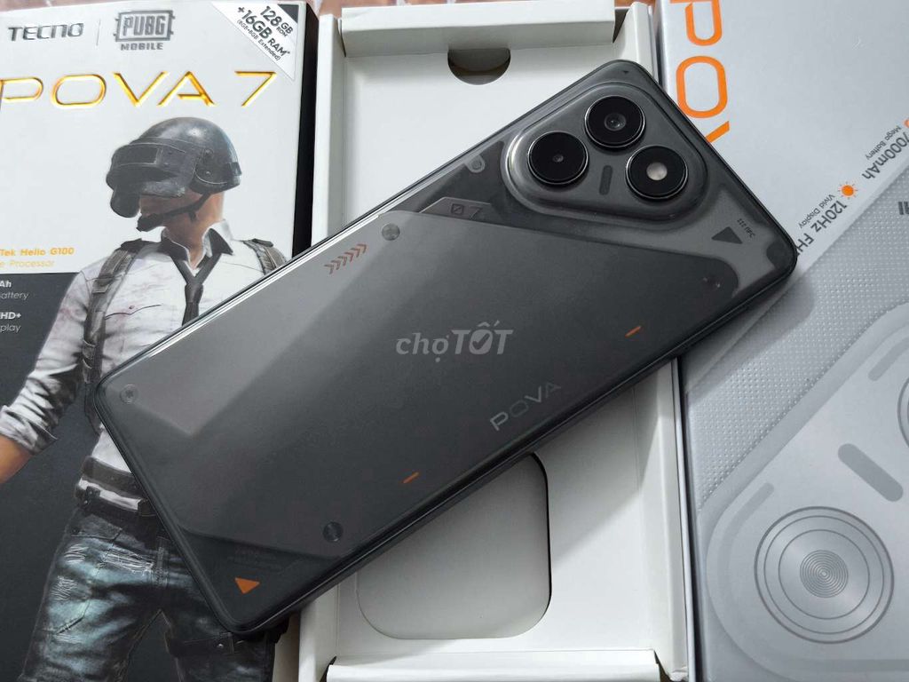 TECNO POVA 7 8/128 99.9% FULLBOX MỚI KÍCH HOẠT. Mua bán Điện thoại tại Quận 6 Tp Hồ Chí Minh được đăng bởi Hồ Phi Protech hình 1