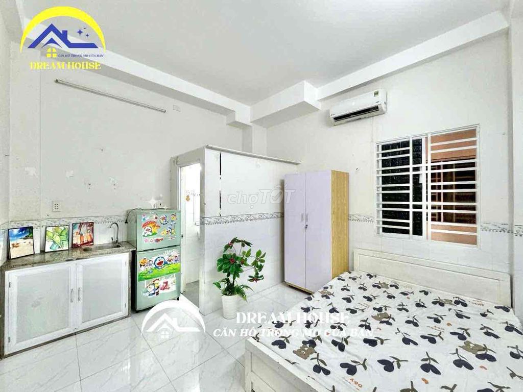 FULL NỘI THẤT – PHÒNG MỚI TINH ĐƯỜNG PHAN HUY ÍCH – CÓ SẴN TỦ LẠNH, MÁ