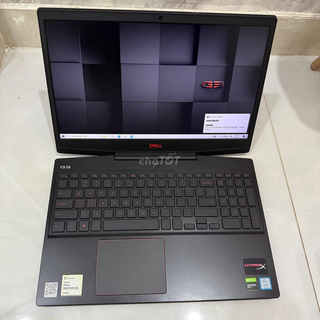 Dell G3 i5 9300H 16GB/128GB+1TB GTX 1650 Đen. Mua bán Laptop tại Quận 1 Tp Hồ Chí Minh được đăng bởi Hội Đồ Điện Tử hình 1