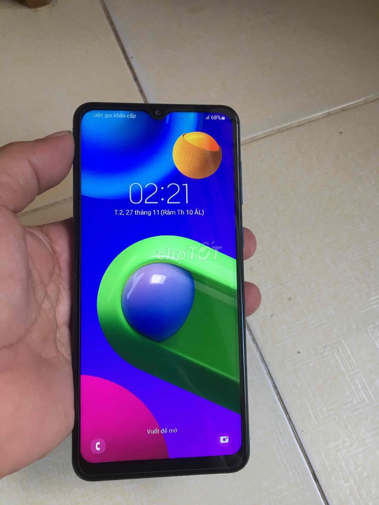 Samsung m02 32g zin full chức năng. Mua bán Điện thoại tại Quận Tân Phú Tp Hồ Chí Minh được đăng bởi ĐT CHỮA CHÁY hình 1