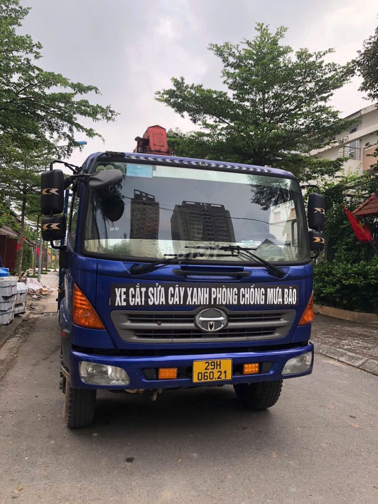 Chính chủ bán xe hino 216 sẵn cẩu tự hành 7 đốt