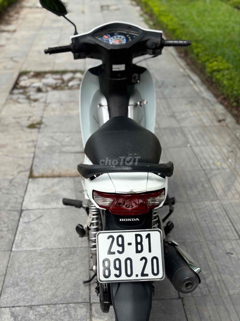 Мопед Honda Wave Alpha 110cc, белый