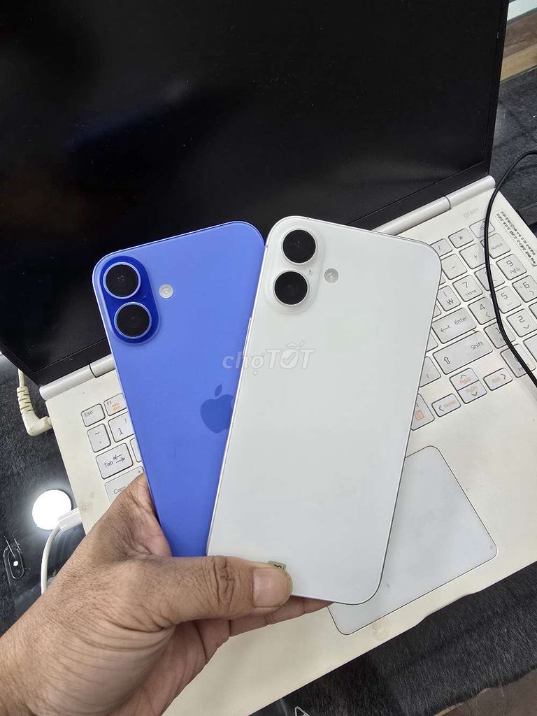 Apple iPhone 16 Plus Xanh, Trắng Zin đẹp. Mua bán Điện thoại tại Thành phố Buôn Ma Thuột Đắk Lắk được đăng bởi MNmobile hình 1
