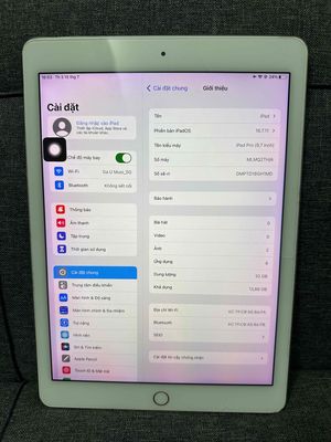 bán ipad pro 9.7 ( 2017 ) zin all ( còn vân tay ). Mua bán Máy tính bảng tại Thành phố Nha Trang Khánh Hòa được đăng bởi Bi Long