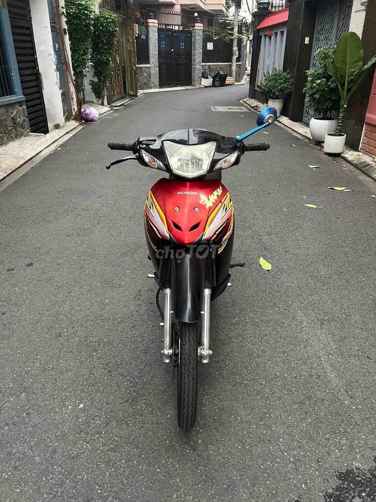 Honda Wave Красно-черный Японский