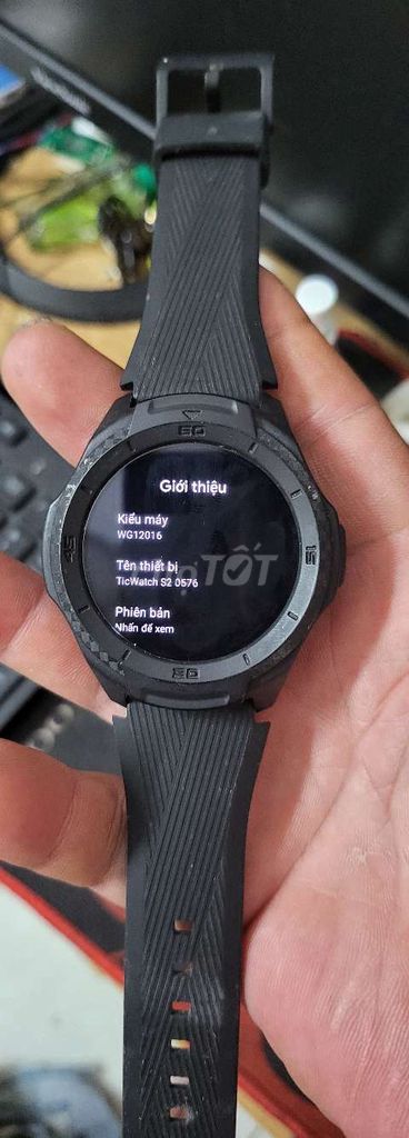 TicWatch S2 Đen Đã qua sử dụng. Mua bán Thiết bị đeo thông minh tại Quận Kiến An Hải Phòng được đăng bởi Haiphong smartwatcha hình 1