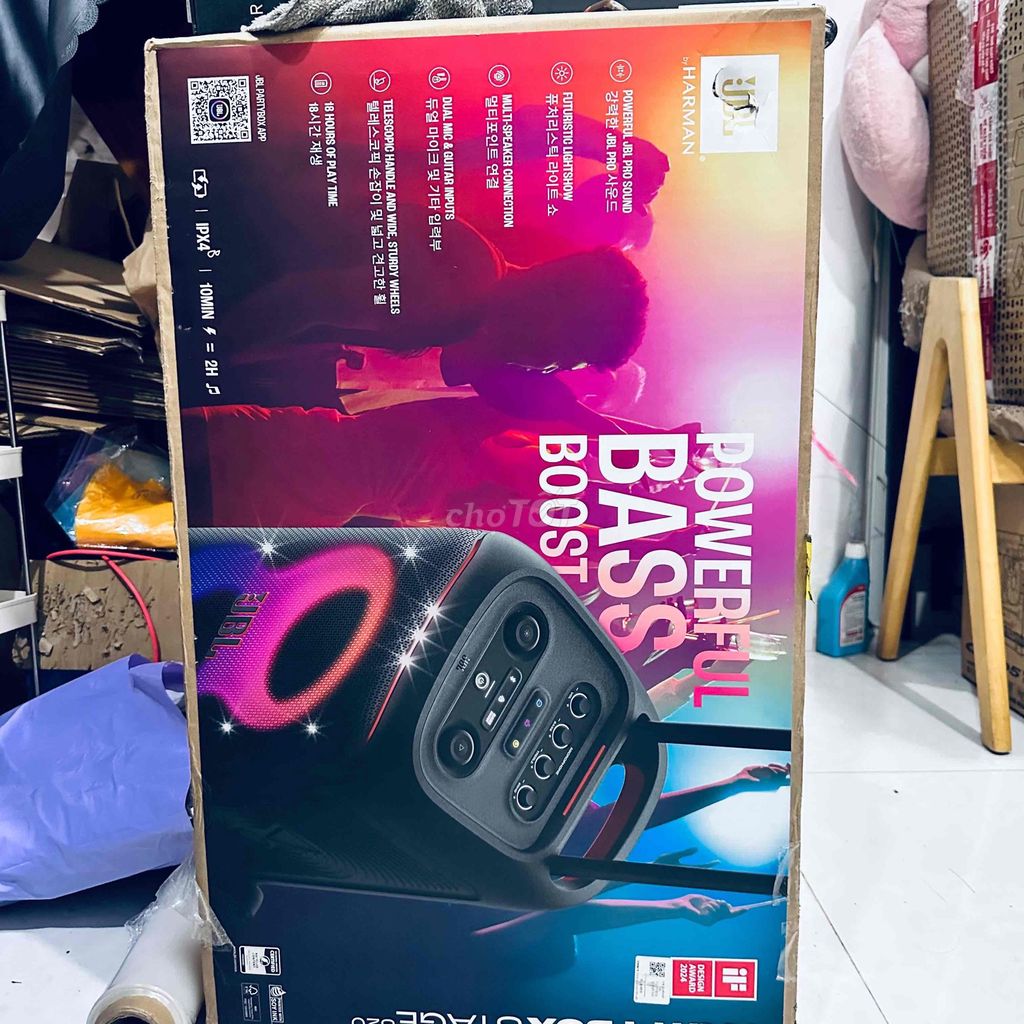 pass JBL PartyBox Stage 320 Mới 99,99% BH 1 năm. Mua bán Tivi, Âm thanh tại Quận 8 Tp Hồ Chí Minh được đăng bởi school stone hình 1