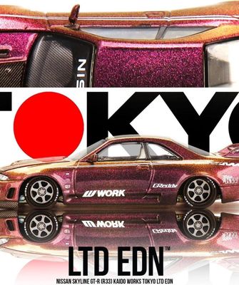 Kaido House x Mini GT Nissan GT-R Skyline R-33