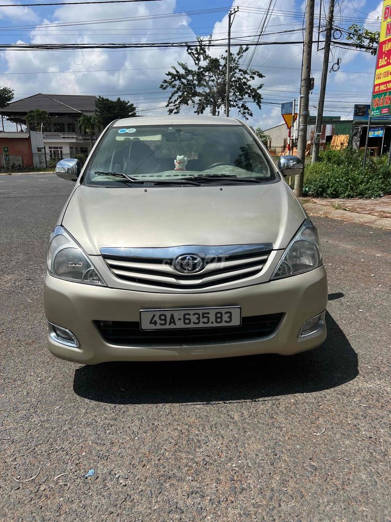 Toyota Innova 2008 số sàn giá rẻ có hỗ trợ góp