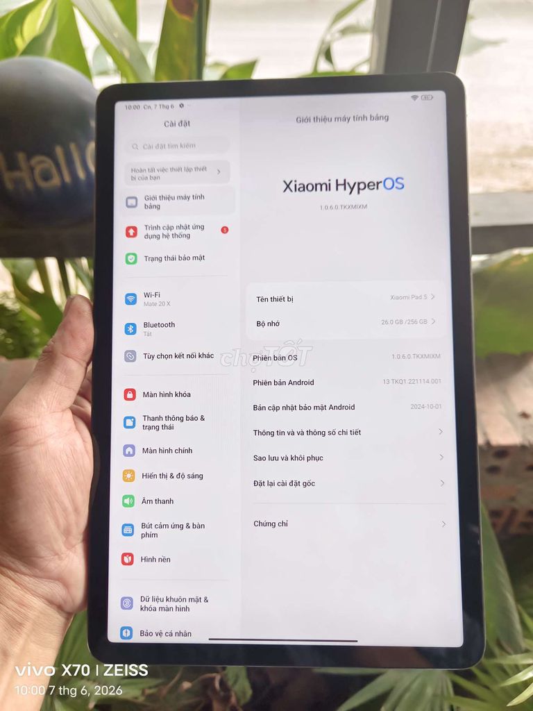 Xiaomi Mi Pad 5 6GB/256GB. Mua bán Máy tính bảng tại Thành phố Thủ Đức Tp Hồ Chí Minh được đăng bởi hoàng thạch hình 1
