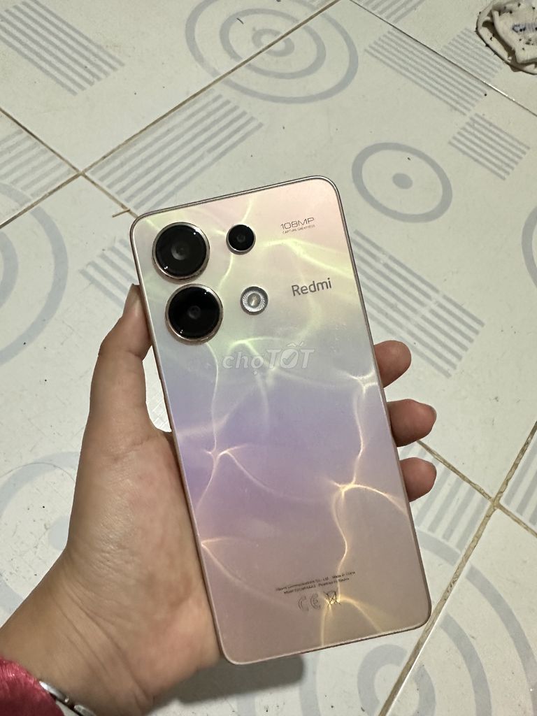 Xiaomi Redmi Note 13 Hồng. Mua bán Điện thoại tại Huyện Cầu Kè Trà Vinh được đăng bởi Tuyền Thanh hình 1