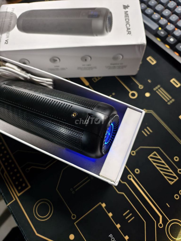 Máy lọc không khí ô tô kết hợp tinh dầu Medicar V2. Mua bán Phụ tùng xe tại Huyện Trảng Bàng Tây Ninh được đăng bởi Khang hình 5