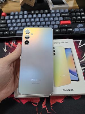 Samsung A34 5G like new, fullbox, bh 11 tháng