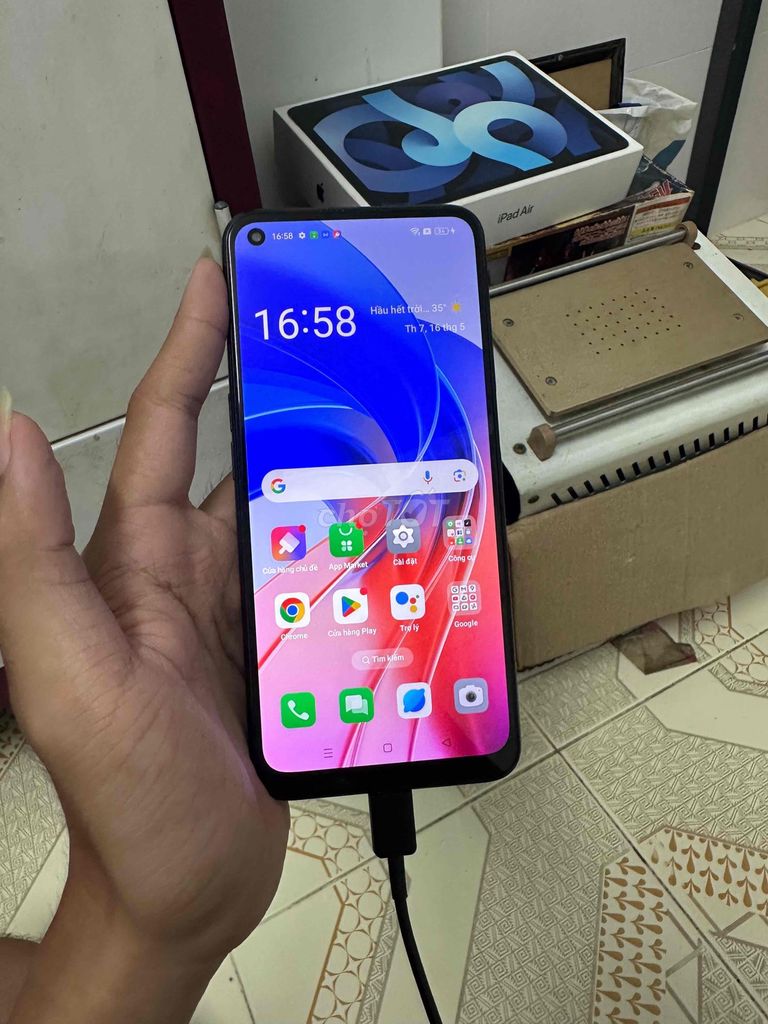 Oppo A55 64GB Đen Đã sử dụng. Mua bán Điện thoại tại Quận 10 Tp Hồ Chí Minh được đăng bởi Gia Hy hình 1