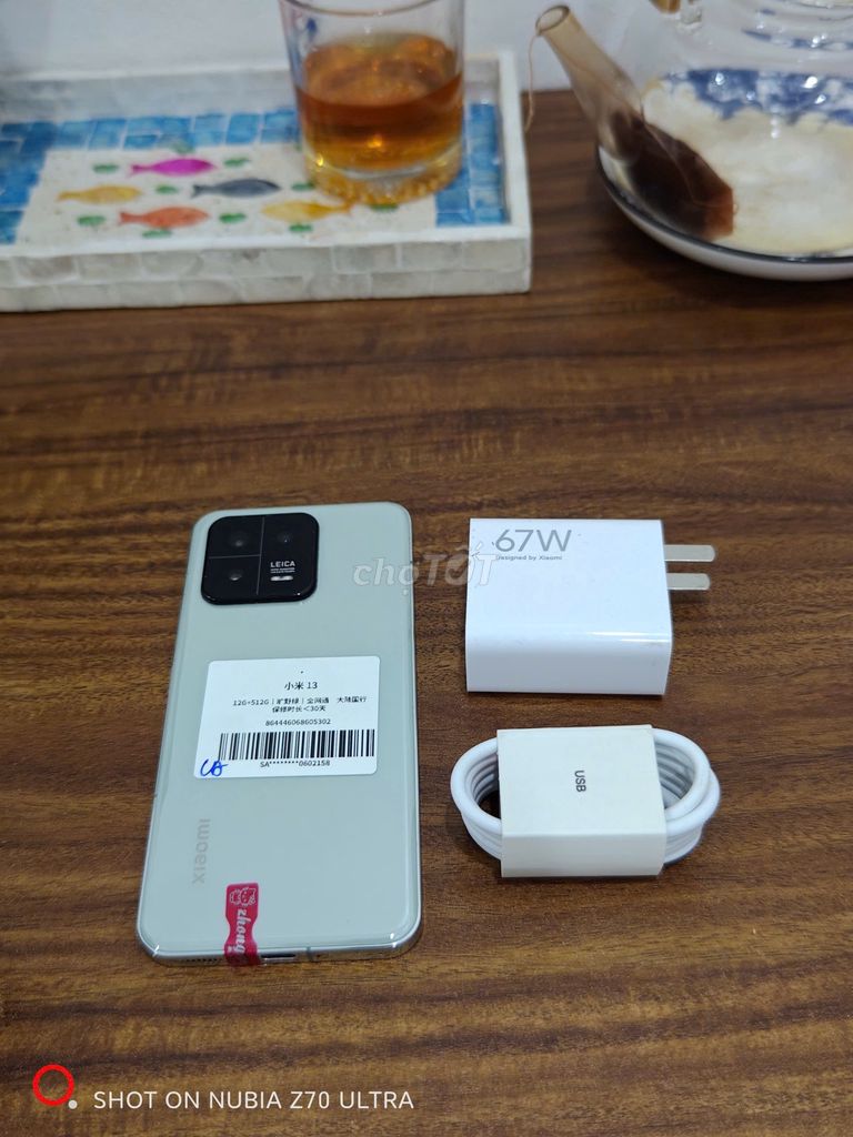 Xiaomi Mi 13 5G 12/512 Xám sạc 67w có ship COD. Mua bán Điện thoại tại Quận Ba Đình Hà Nội được đăng bởi Android Top hình 1