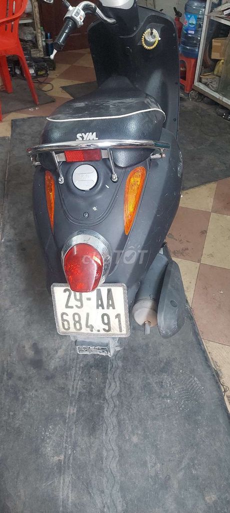 SYM Elite 50cc Đen Xe tay ga