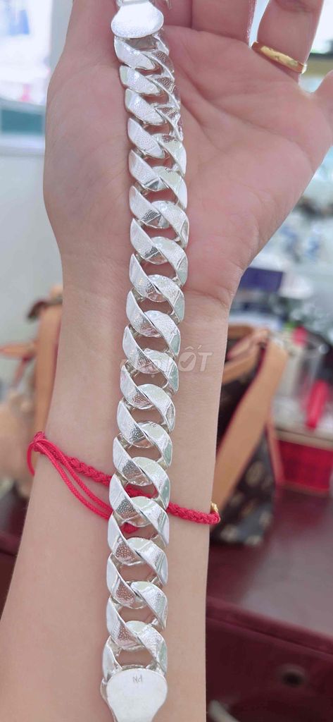 Lắc tay Bạc ta Nam 22cm 20.14 chỉ. Mua bán Phụ kiện thời trang khác tại Quận Kiến An Hải Phòng được đăng bởi Hùng Phạm Đình hình 1