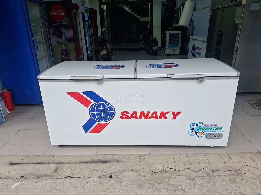 Tủ đông Sanaky Inverter 800 lít Trắng. Mua bán Tủ lạnh tại Huyện Hóc Môn Tp Hồ Chí Minh được đăng bởi Điện Lạnh Huy Hoàng hình 1