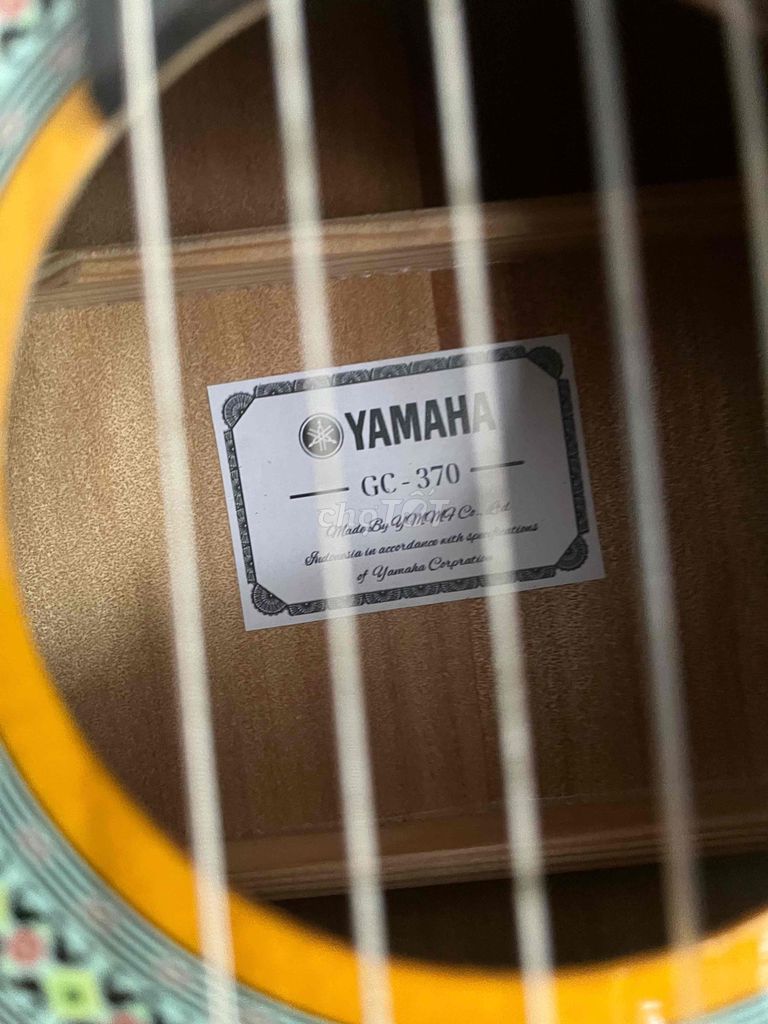 Đàn guitar Yamaha GC-370 màu nâu vàng. Mua bán Nhạc cụ tại Huyện Hàm Tân Bình Thuận được đăng bởi Nguyễn Thanh Hiển hình 1