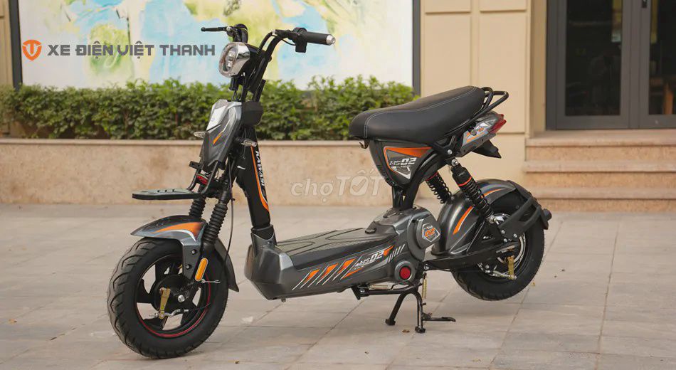 Xe đạp điện Kawasaki M133 Plus Xám, cam. Mua bán Xe điện tại Quận 4 Tp Hồ Chí Minh được đăng bởi Giàng A Phủ hình 1