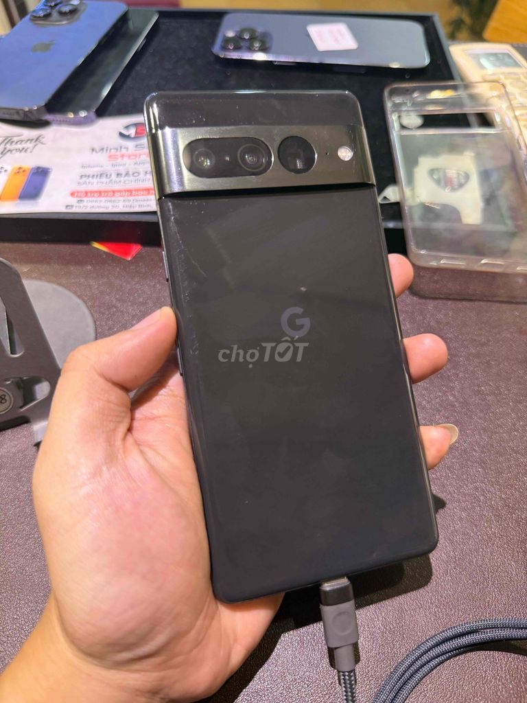Google Pixel 7 Pro Đen Mới đẹp. Mua bán Điện thoại tại Thành phố Thủ Đức Tp Hồ Chí Minh được đăng bởi Minh Sang Store Góp Bao Nợ Xấu hình 1