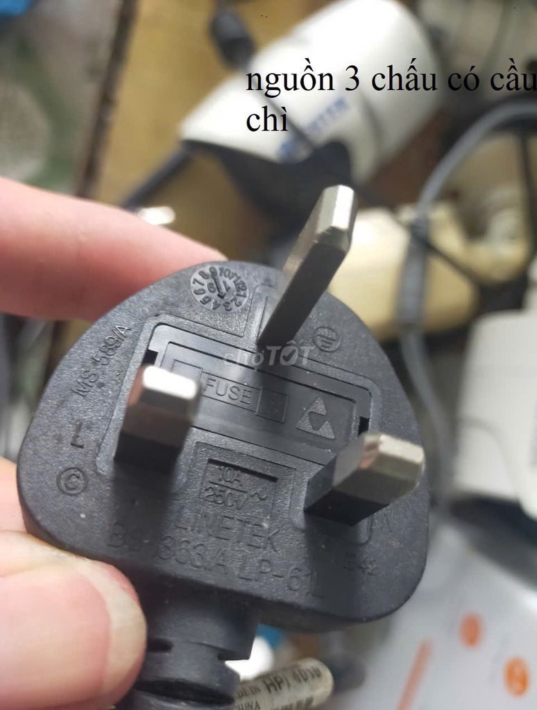 Dây nguồn 1.8m 3 chấu có cầu chì máy in Canon 2900. Mua bán Đồ dùng văn phòng tại Quận Ninh Kiều Cần Thơ được đăng bởi CT hình 1