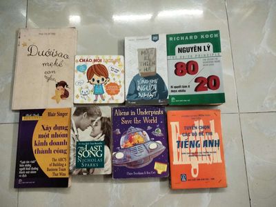 Combo sách cũ 150k. Mua bán Sách tại Quận 7 Tp Hồ Chí Minh được đăng bởi Nhi