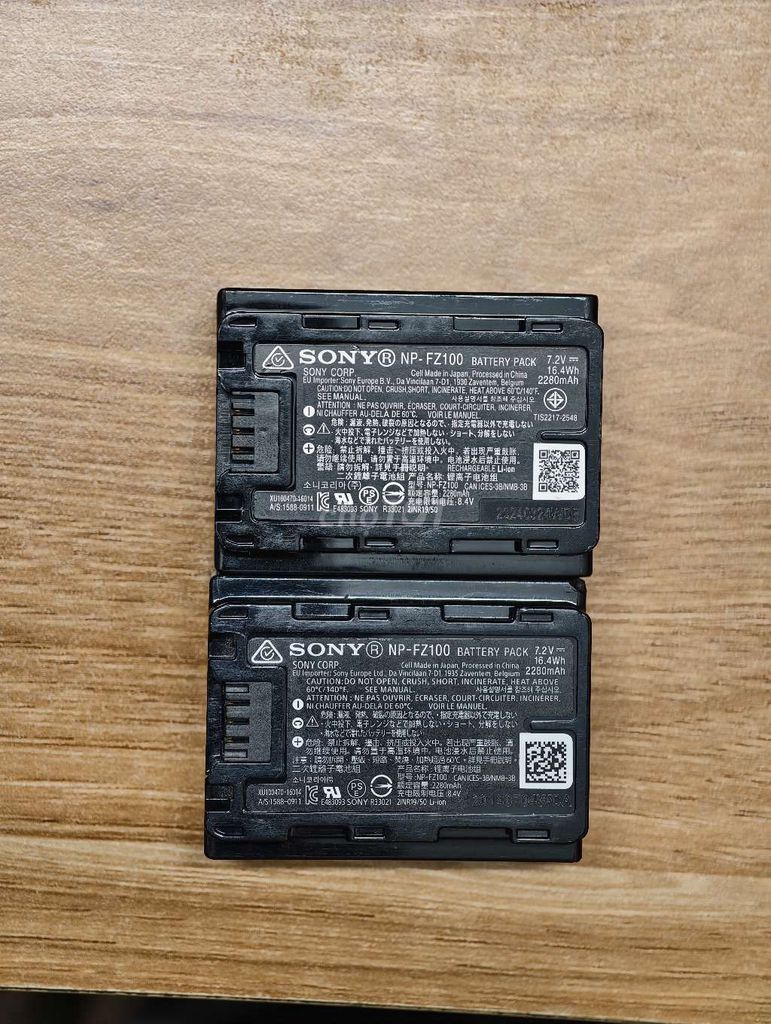 Pin máy ảnh Sony NP-FZ100 Đen. Mua bán Máy ảnh, Máy quay tại Quận Thanh Xuân Hà Nội được đăng bởi anh anh hình 1