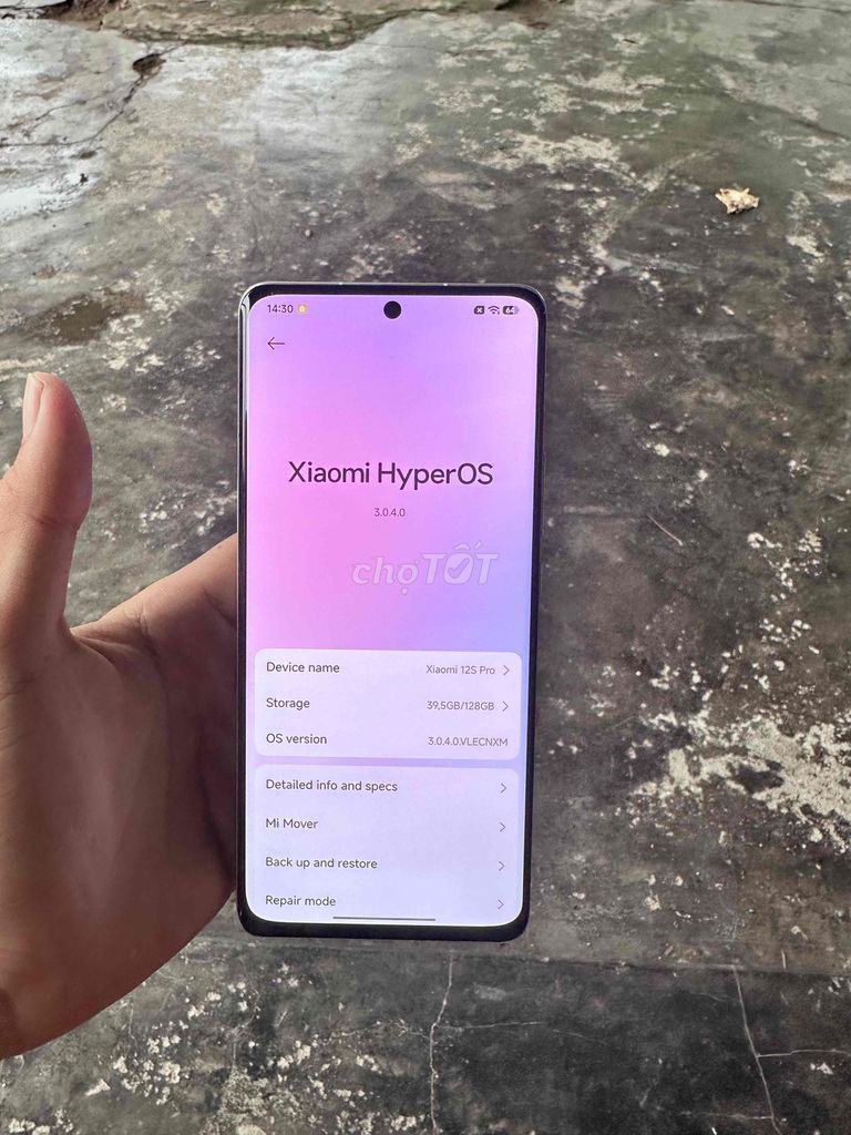 Xiaomi 12S Pro 8GB/128GB Mới. Mua bán Điện thoại tại Huyện Hàm Thuận Nam Bình Thuận được đăng bởi Chiến HNC hình 1