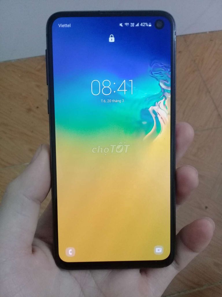 Samsung Galaxy S10e 128GB Đen. Mua bán Điện thoại tại Huyện Đông Anh Hà Nội được đăng bởi Hà Trung Nghĩa hình 1