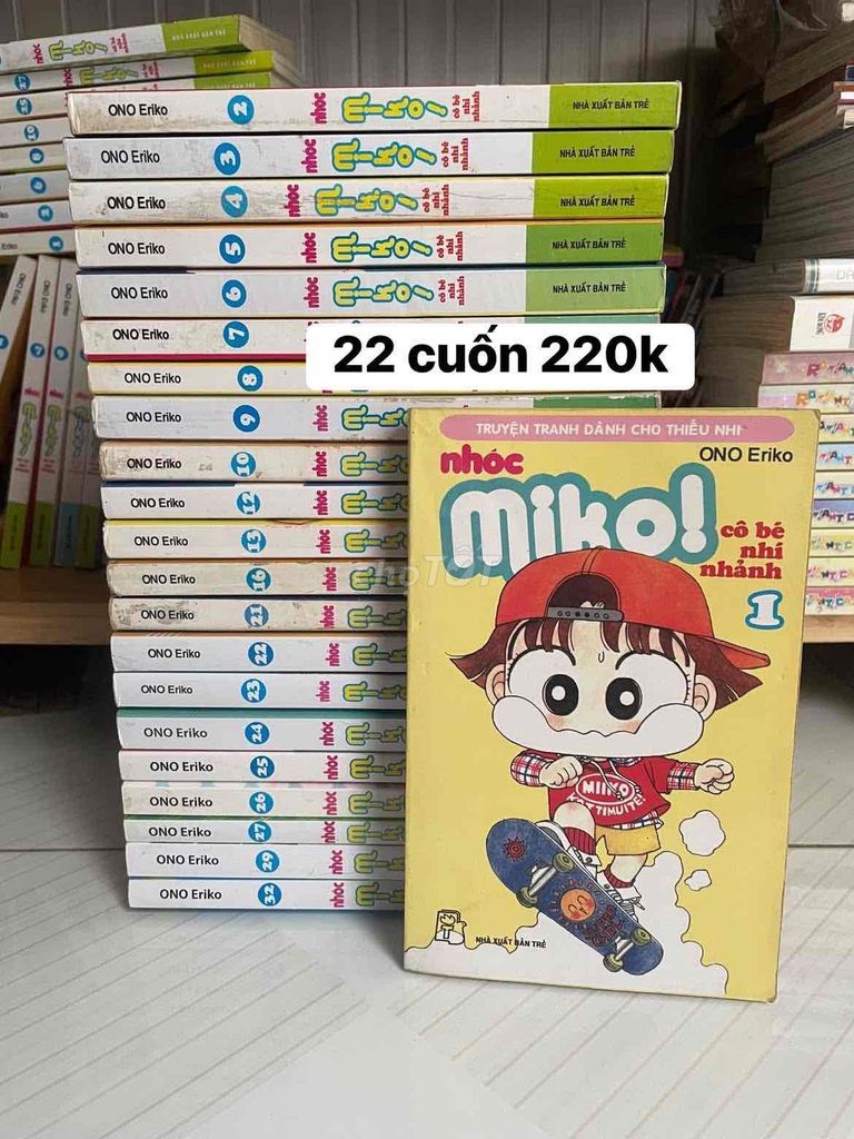 Truyện tranh Nhóc Miko! Cô Bé Nhi Nhanh. Mua bán Sách tại Huyện Lấp Vò Đồng Tháp được đăng bởi Chơn Trần hình 1