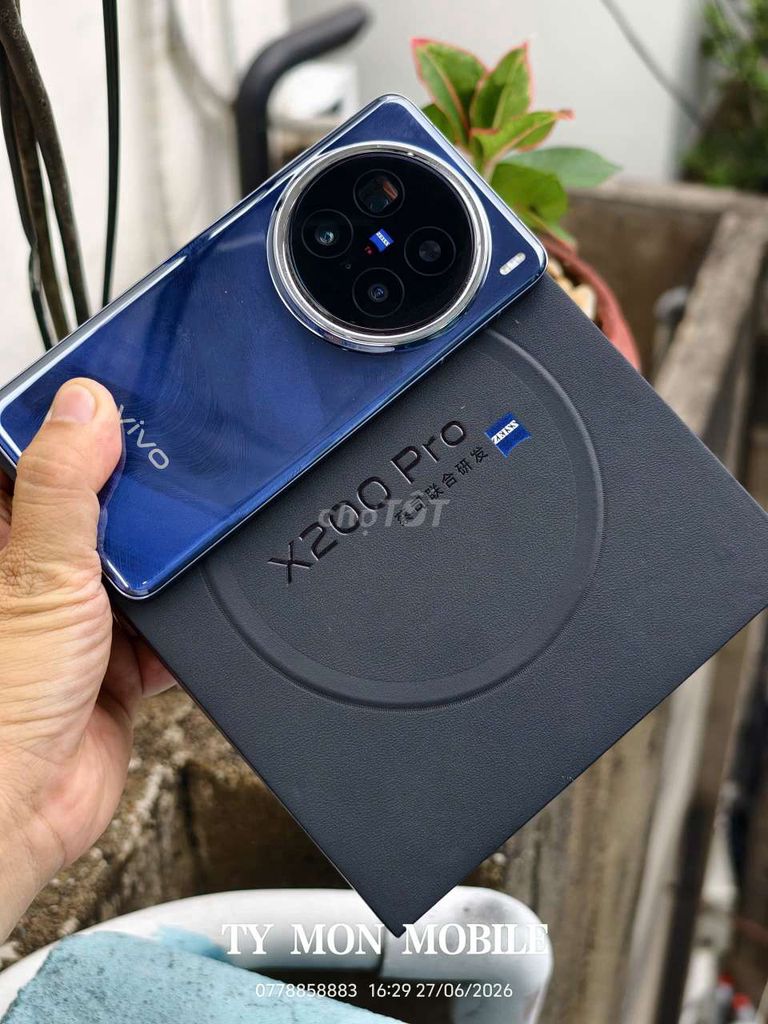 Vivo X200 Pro 5G 12GB/256GB Xanh. Mua bán Điện thoại tại Quận 5 Tp Hồ Chí Minh được đăng bởi TY  MON MOBILE hình 1