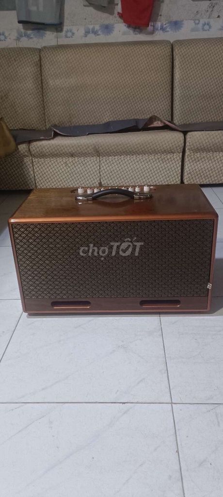 Loa kéo Q36 gỗ 2 trép 2 bass Nâu. Mua bán Tivi, Âm thanh tại Quận Ninh Kiều Cần Thơ được đăng bởi Phương loa kéo  hình 1