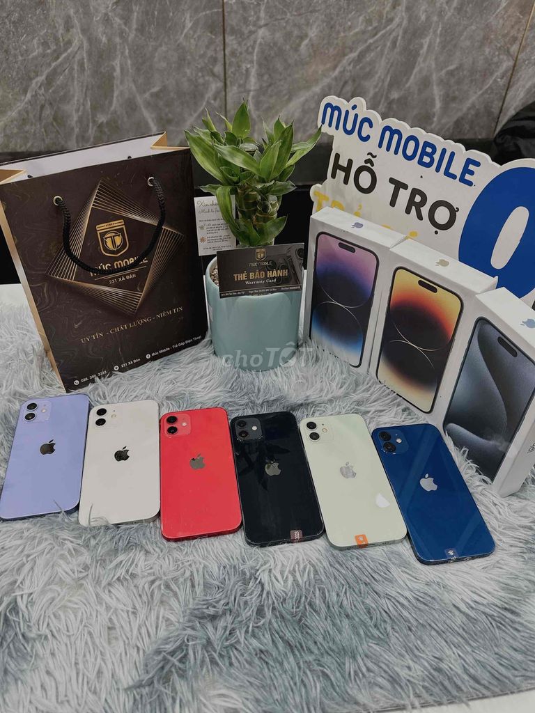 IPHONE 12 64/128Gb quốc tế✅Trả Góp 0đ bao nợ xấu✅