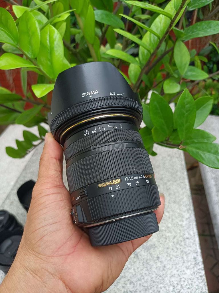 Ống kính Sigma 17-50mm f/2.8 Nikon Đen. Mua bán Máy ảnh, Máy quay tại Thành phố Long Xuyên An Giang được đăng bởi Lý Phước Hảo hình 1